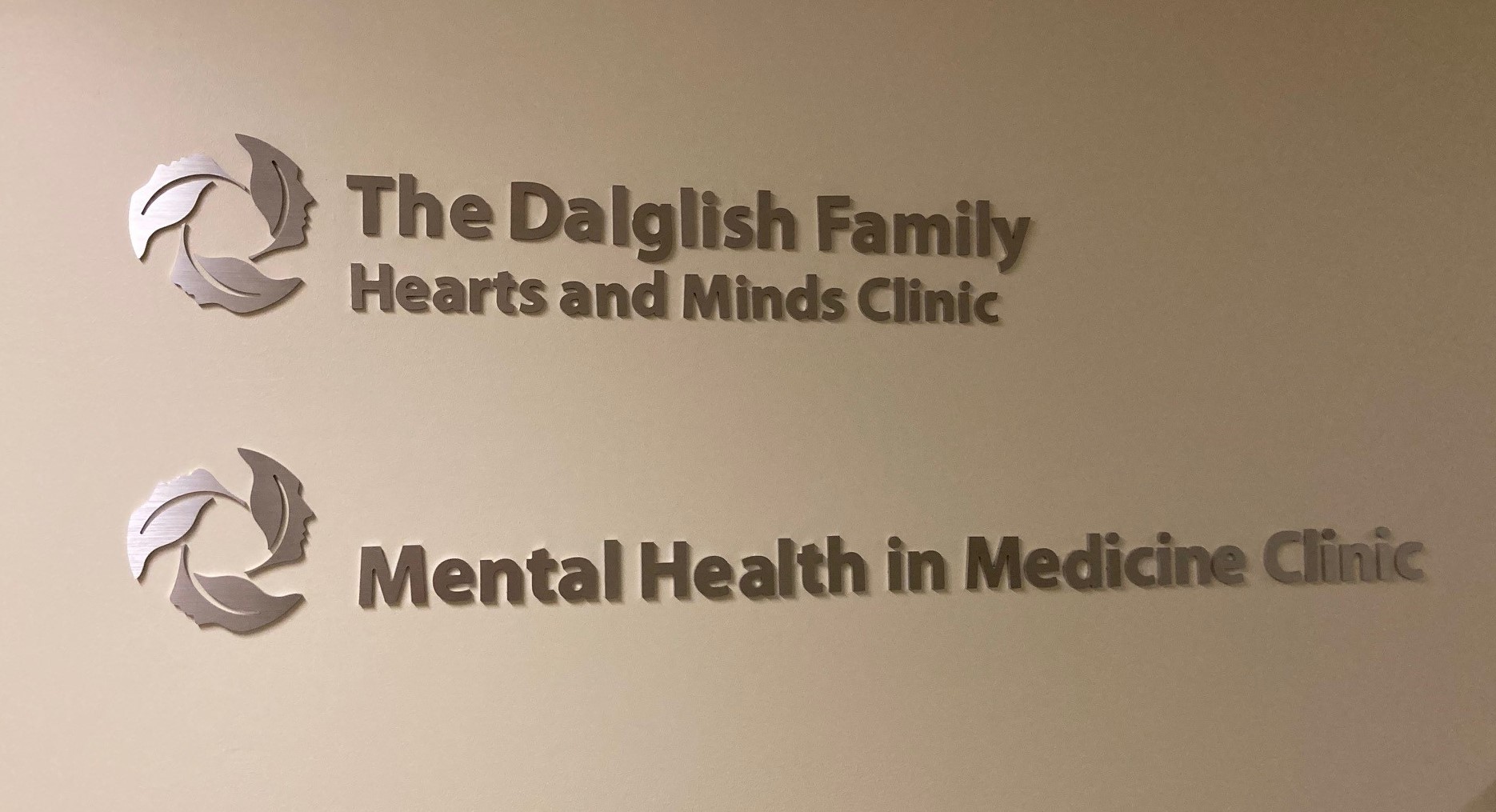 Clinic name outside clinic